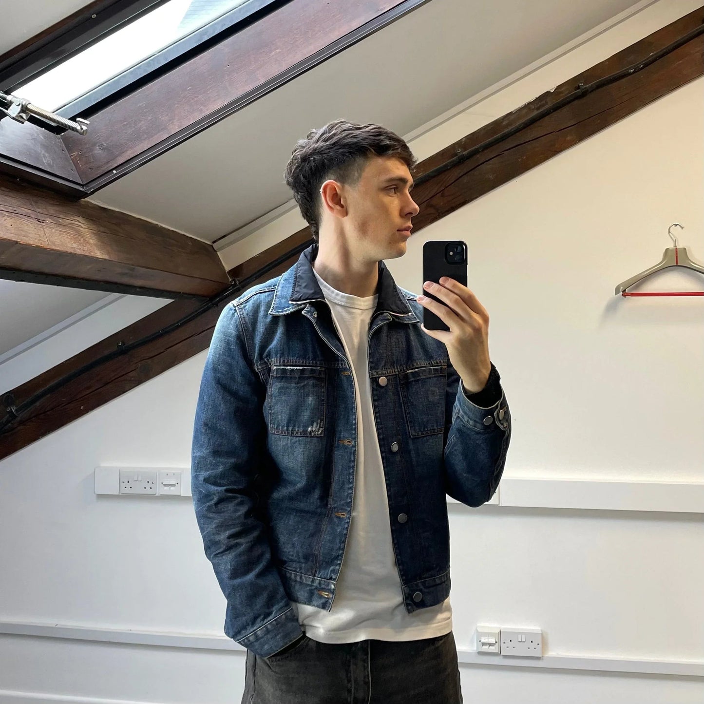 Prada Sport Blue Denim Lined 2005 Ski Jacket
