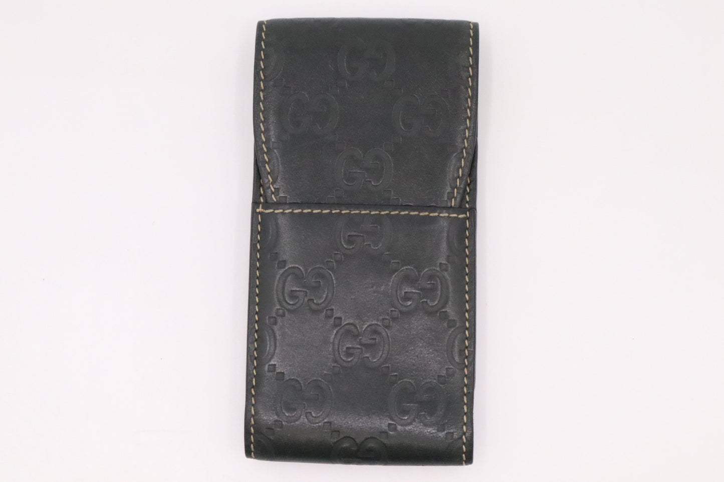 Gucci Cigarette Case in Dark Green Guccissima Leather
