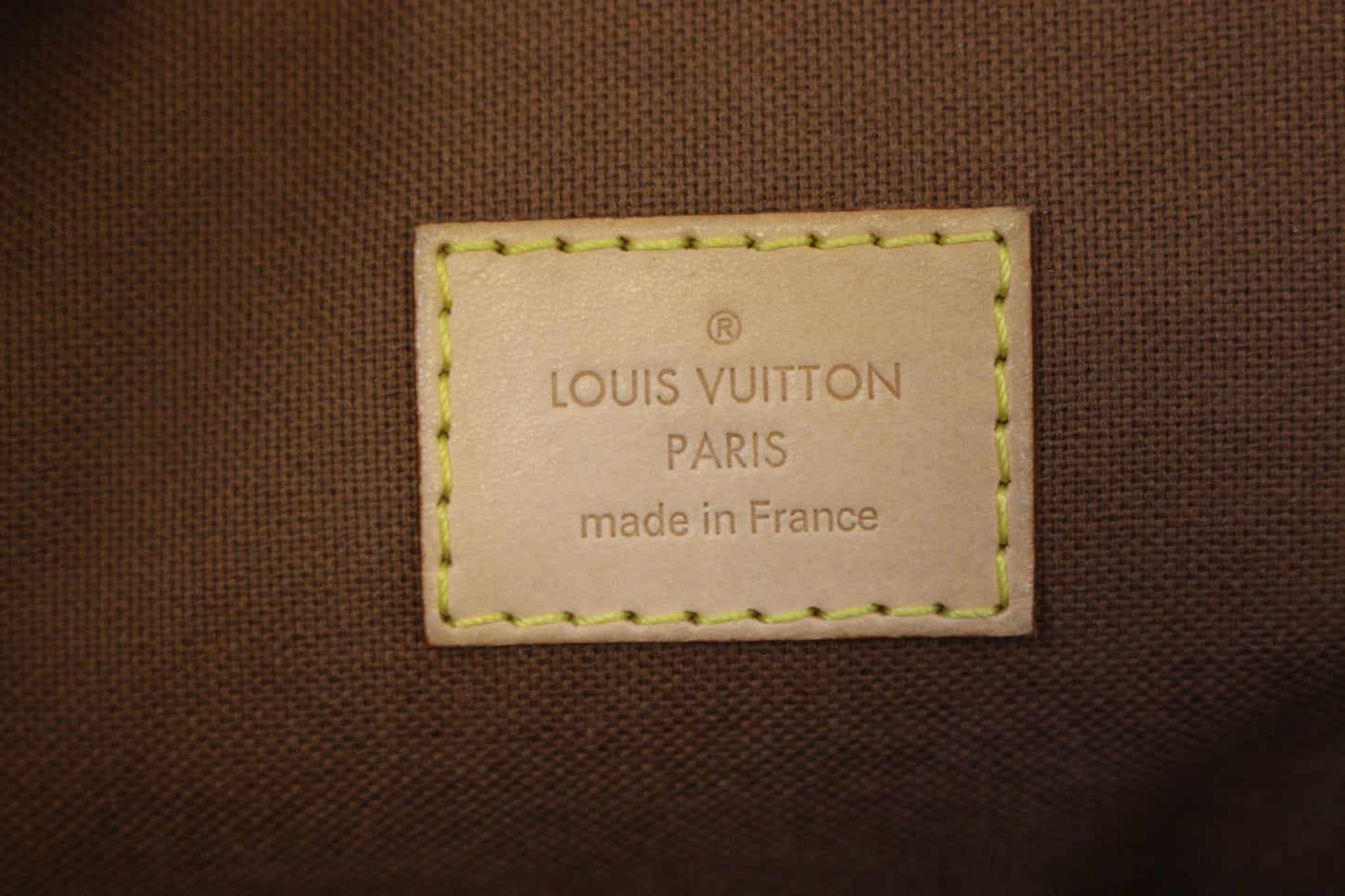 LOUIS VUITTON Monogram Tivoli GM Brown Tote Shoulder Bag