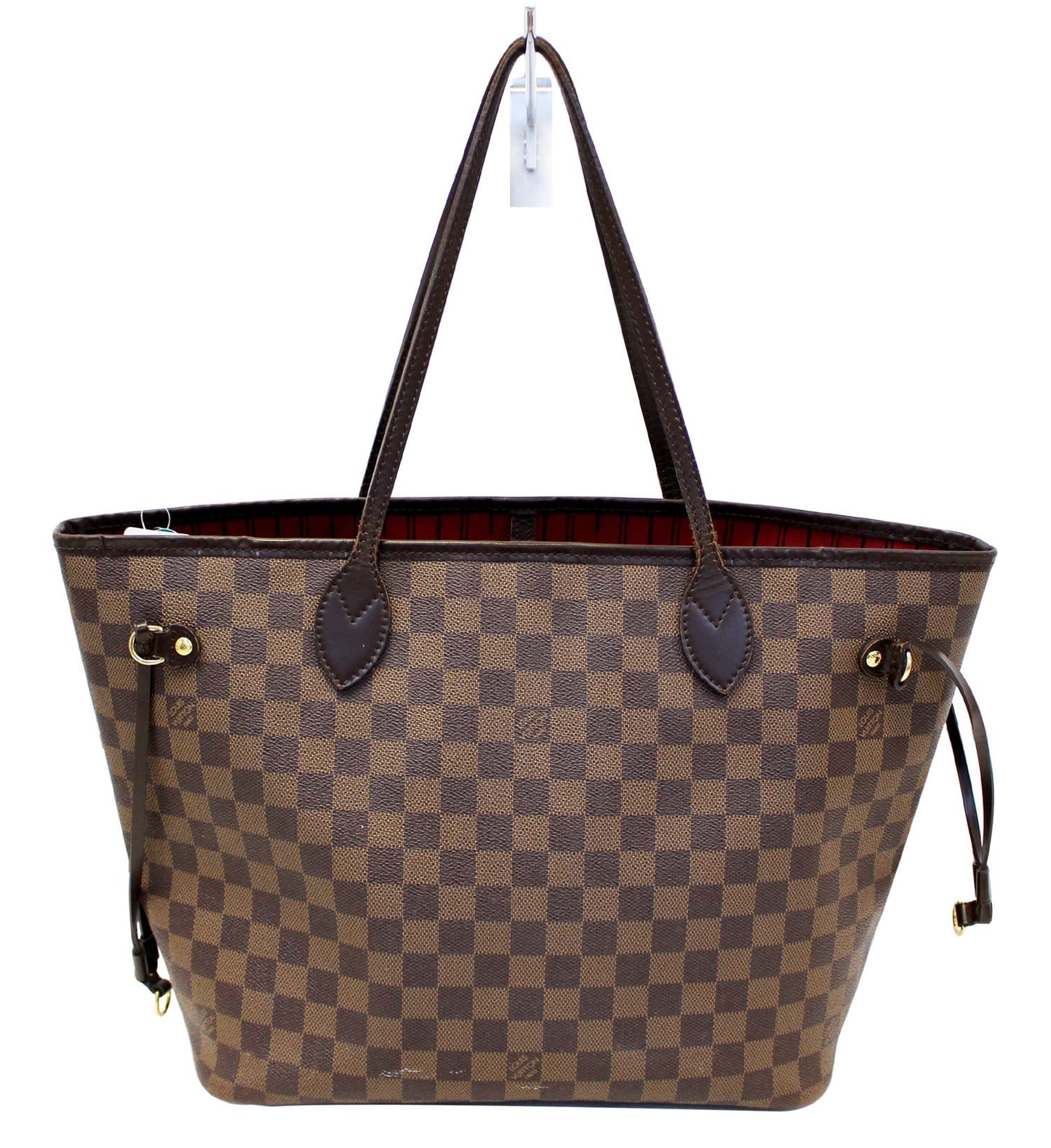 LOUIS VUITTON Damier Ebene Neverfull MM Tote Bag