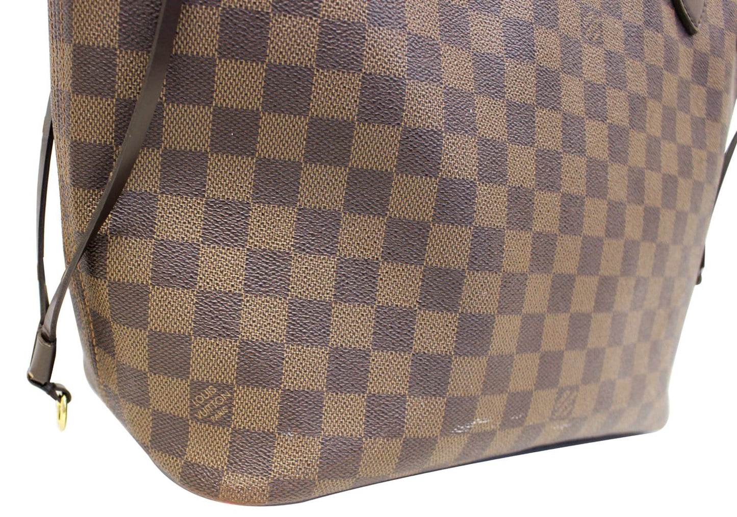 LOUIS VUITTON Damier Ebene Neverfull MM Tote Bag