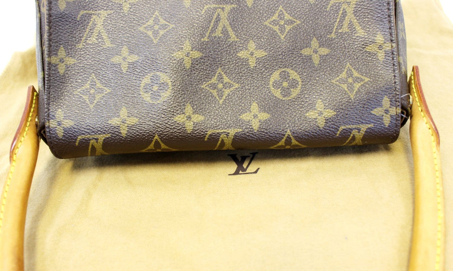 LOUIS VUITTON Monogram Canvas Looping PM Satchel Bag