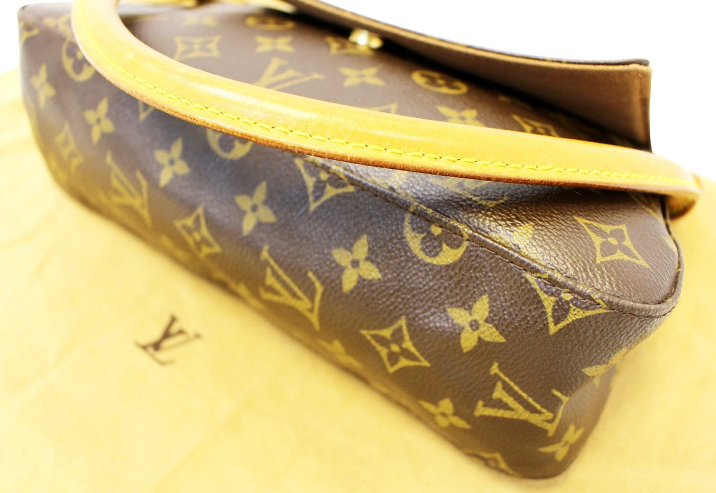 LOUIS VUITTON Monogram Canvas Looping PM Satchel Bag