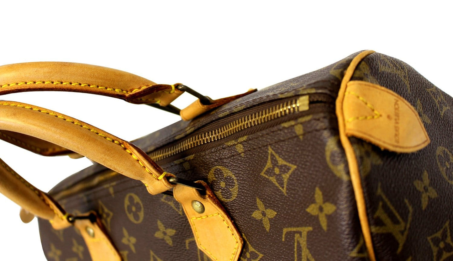 LOUIS VUITTON  Handbag  Monogram Speedy 30 Satchel