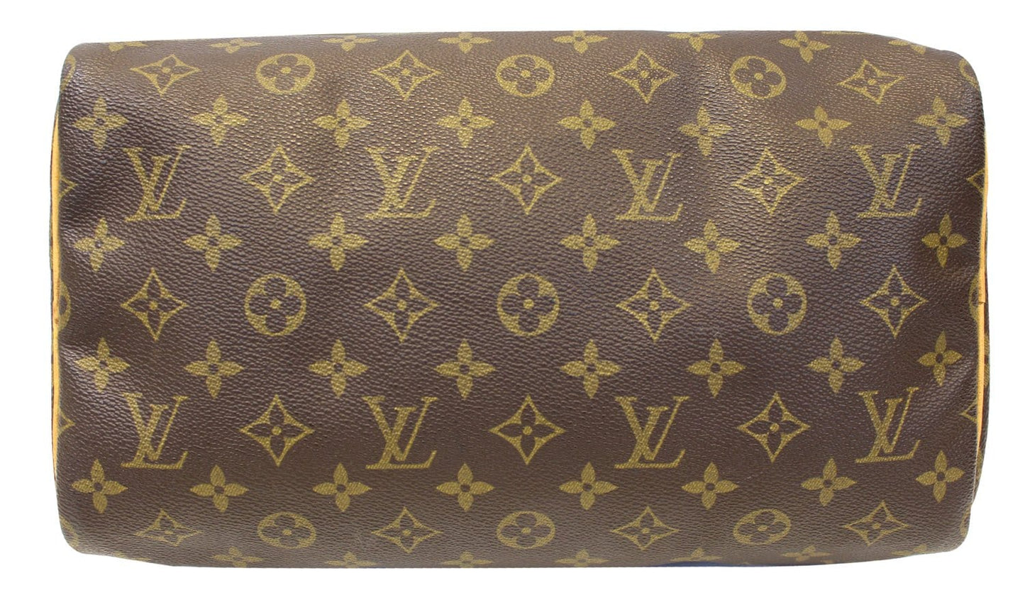 LOUIS VUITTON  Handbag  Monogram Speedy 30 Satchel