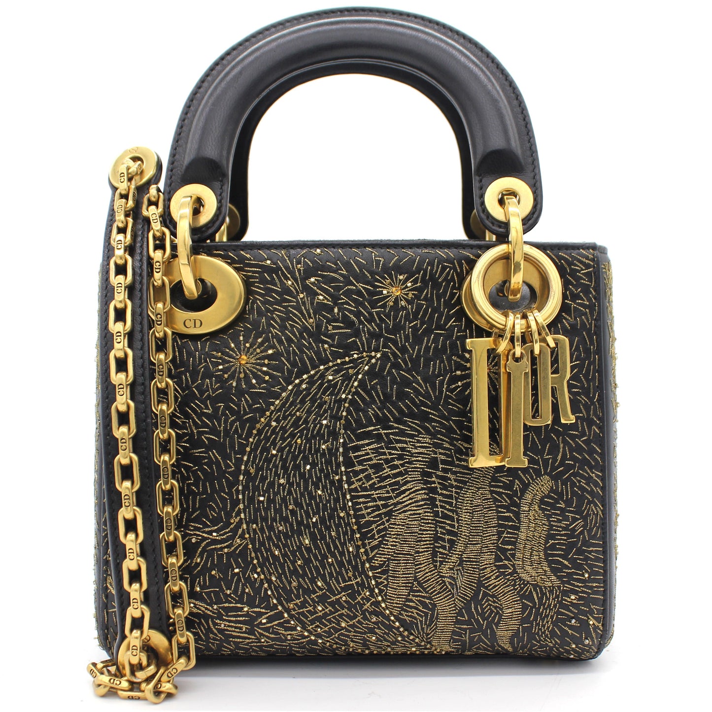 Dior Limited Edition Mini Lady Dior The moon in my eyes Bag