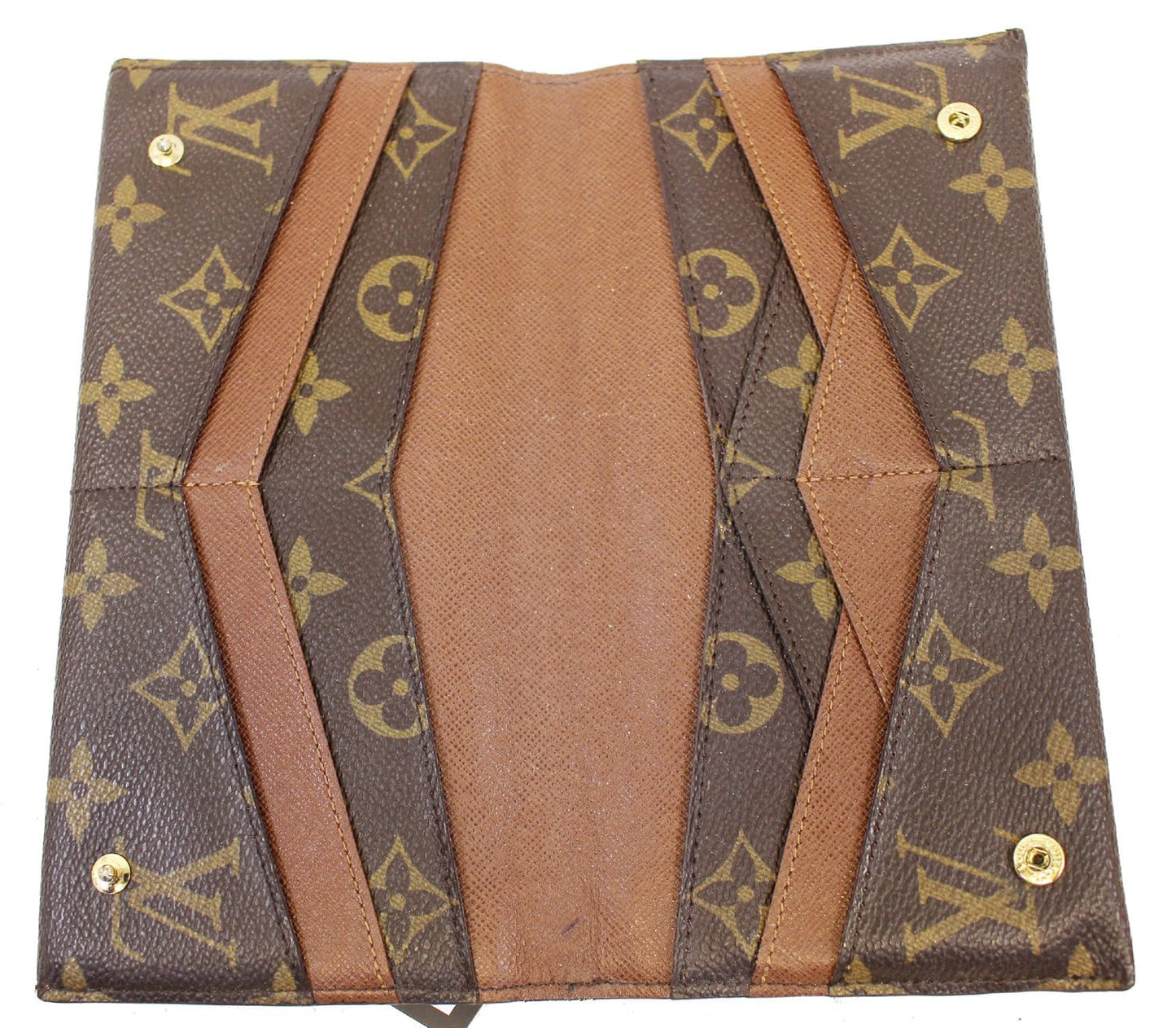 LOUIS VUITTON Monogram Canvas Long Origami Wallet