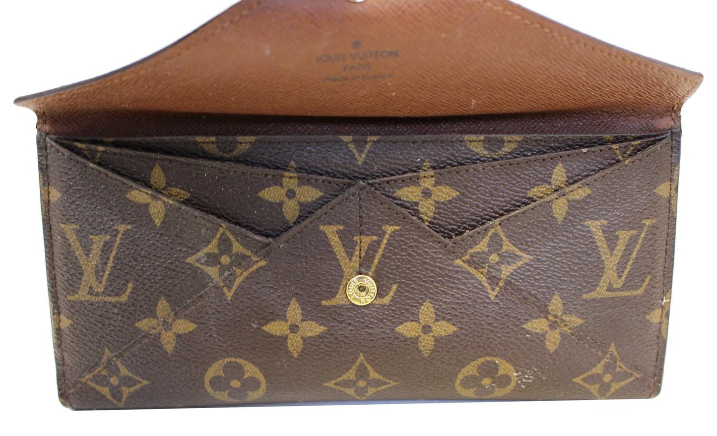 LOUIS VUITTON Monogram Canvas Long Origami Wallet