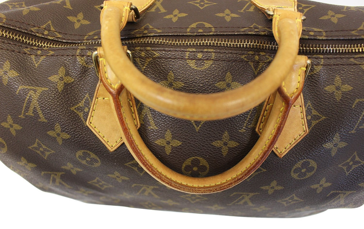 LOUIS VUITTON  Handbag Monogram Canvas Speedy 35 Satchel