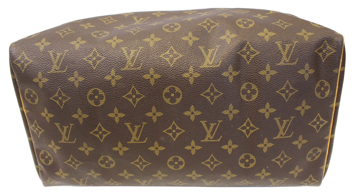 LOUIS VUITTON  Handbag Monogram Canvas Speedy 35 Satchel