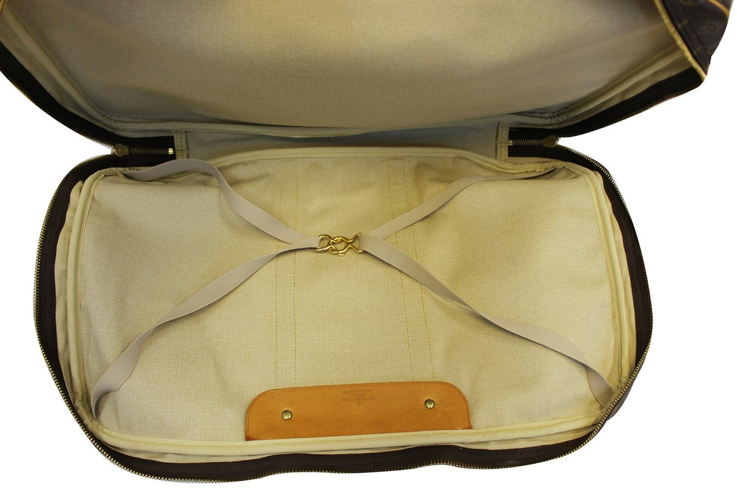 LOUIS VUITTON Monogram Canvas Alize 3 Poche Soft Suitcase Rare!