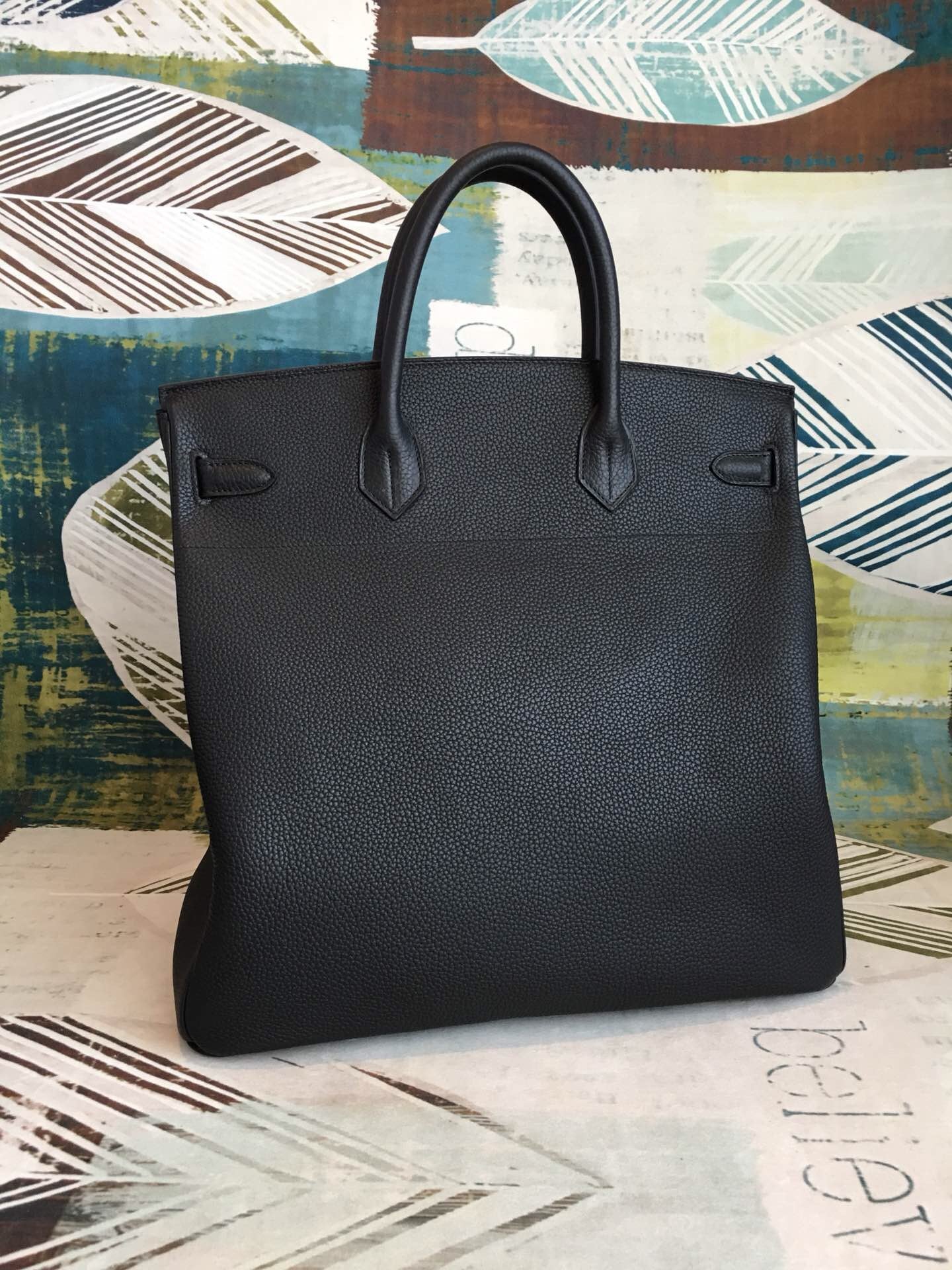 Top Quality Birkin Black  For Women Gold Toned Hardware 16.5in/42cm