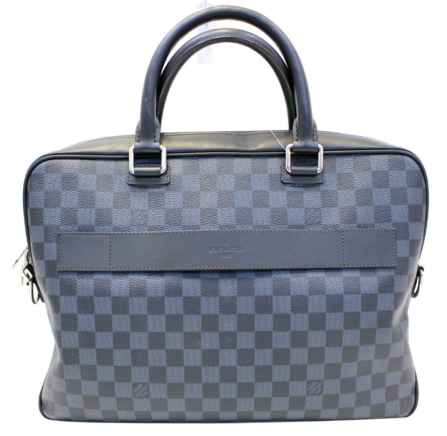 LOUIS VUITTON Cobalt Damier Canvas Porte-Document Business Briefcase Bag