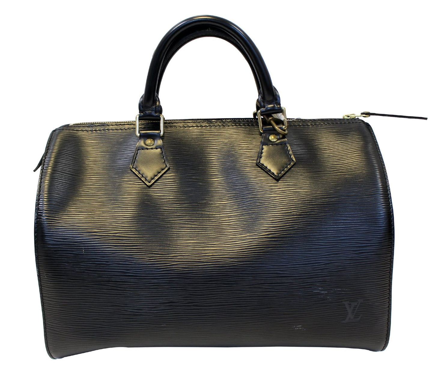 LOUIS VUITTON  handbag Epi Leather Black Speedy 30 Satchel