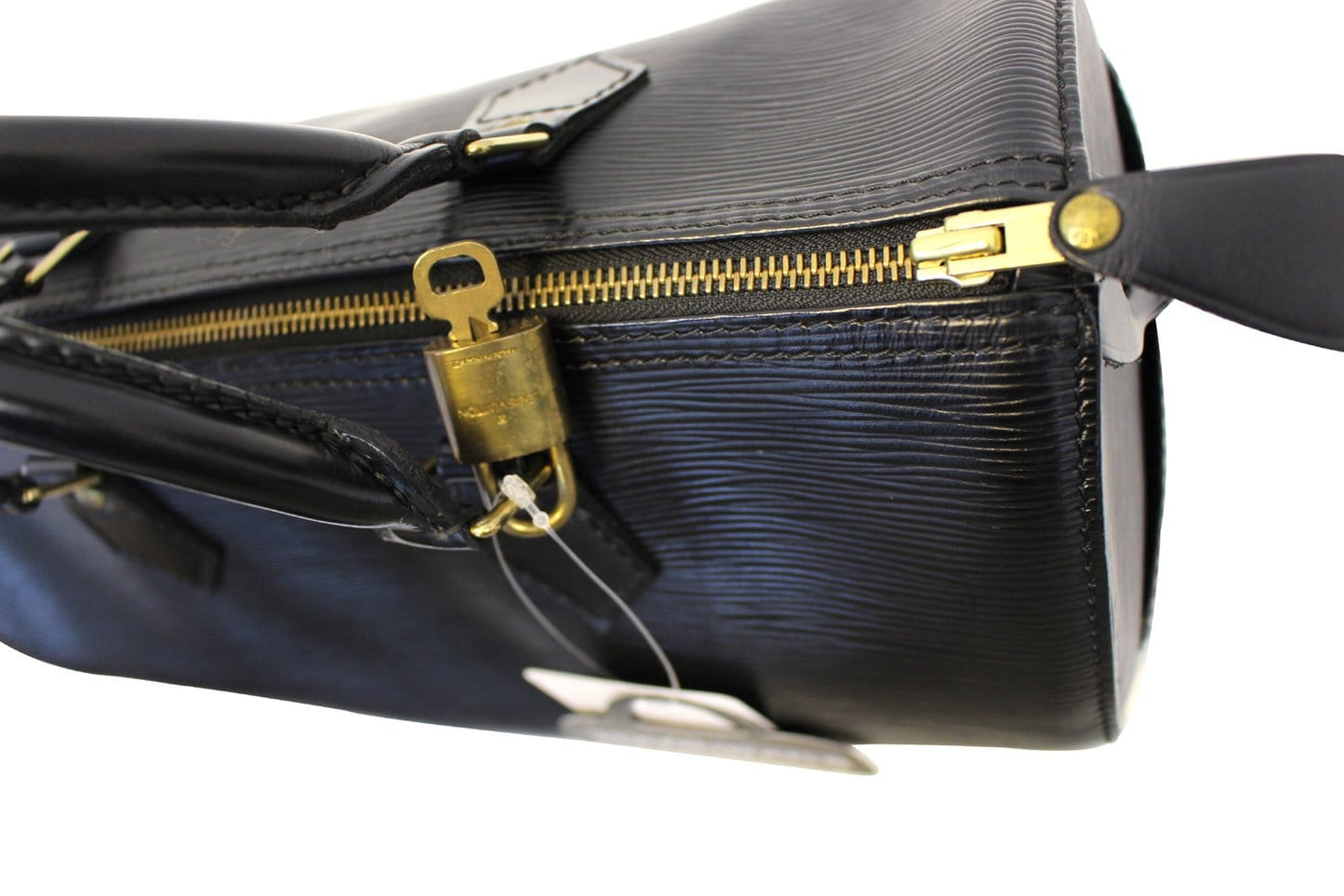 LOUIS VUITTON  handbag Epi Leather Black Speedy 30 Satchel
