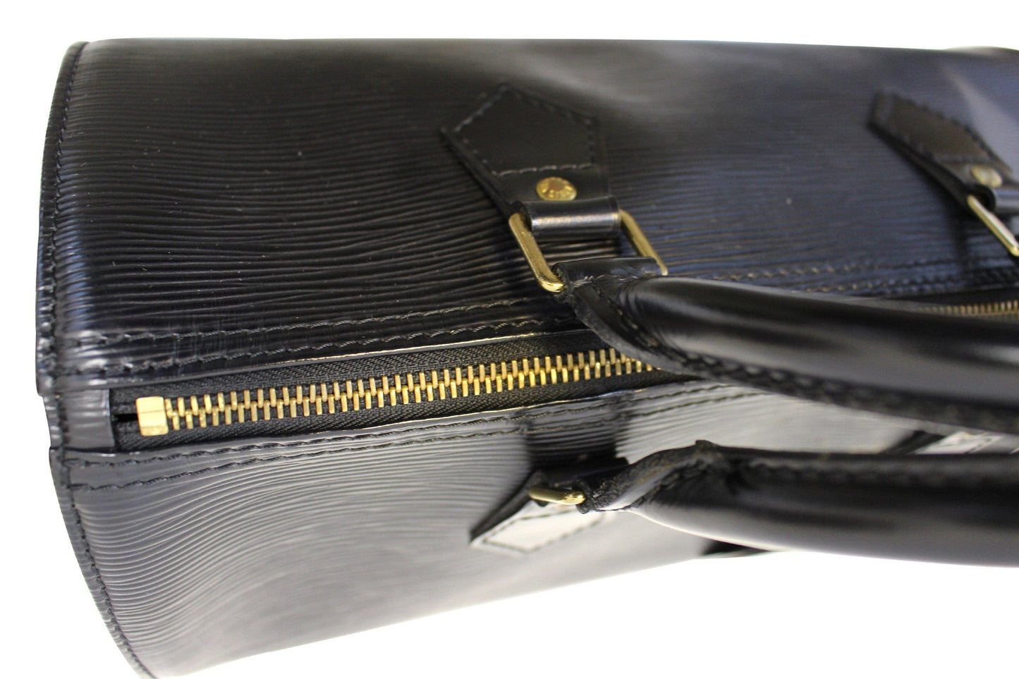 LOUIS VUITTON  handbag Epi Leather Black Speedy 30 Satchel