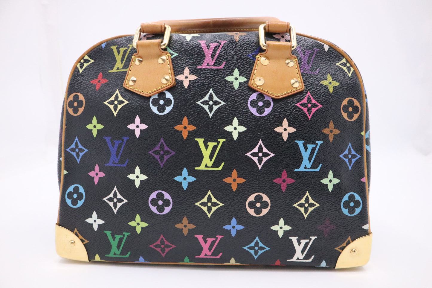 Louis Vuitton Trouville in Black Multicolor Canvas