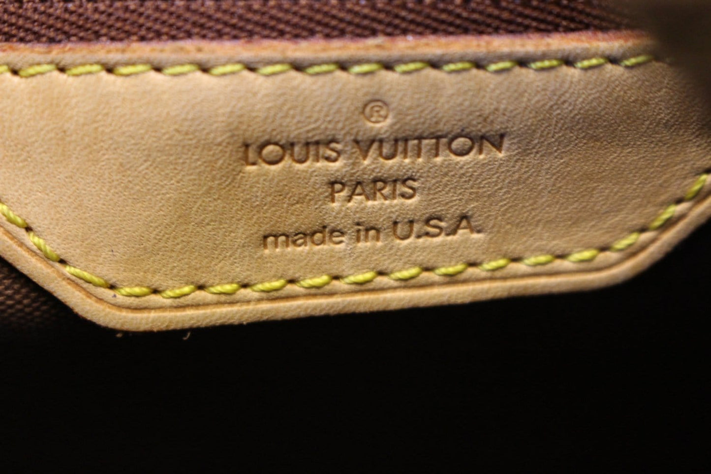 LOUIS VUITTON Monogram Batignolles Vertical Shoulder Bag