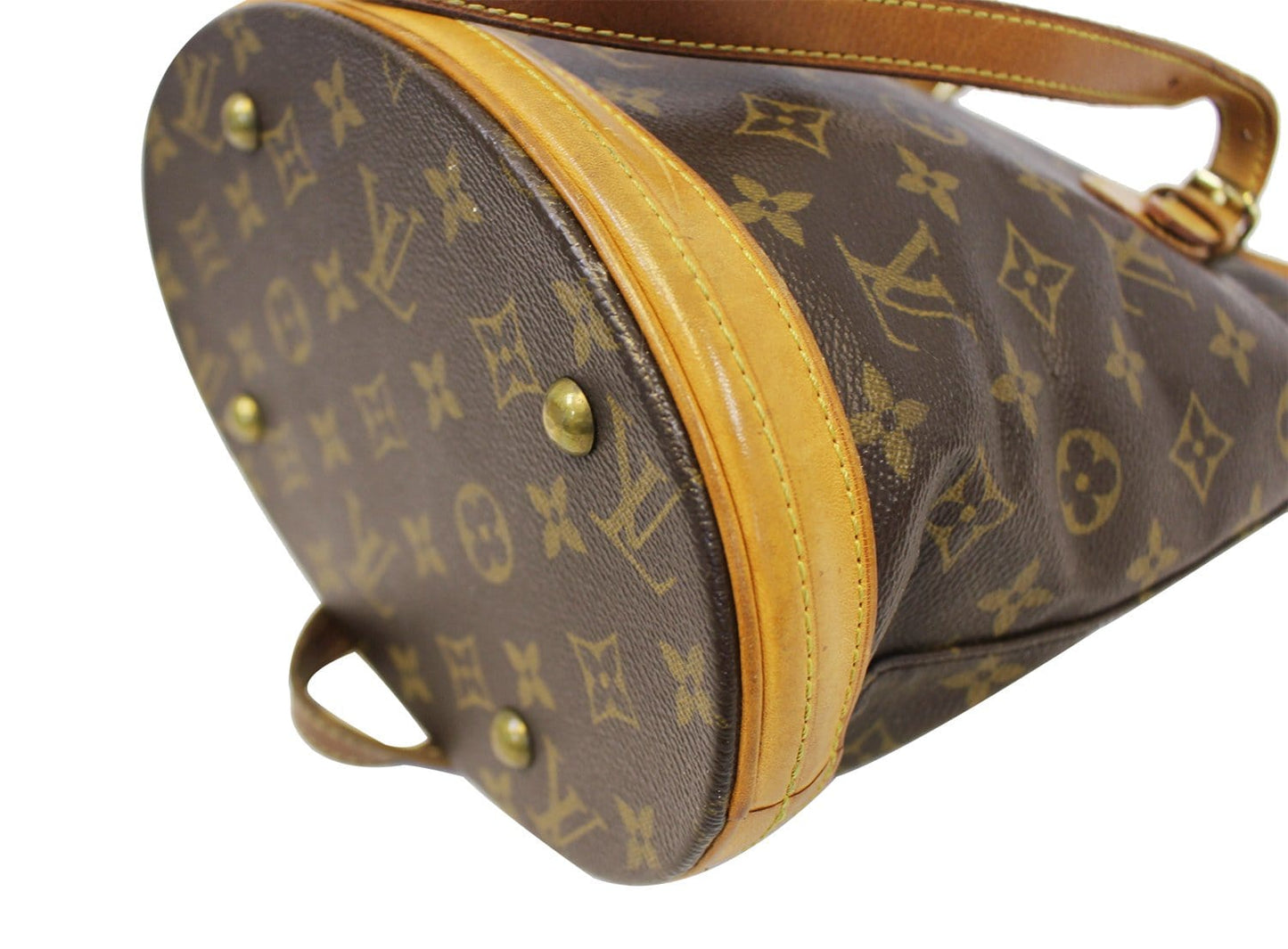 LOUIS VUITTON Monogram Canvas Petit Bucket Shoulder Bag