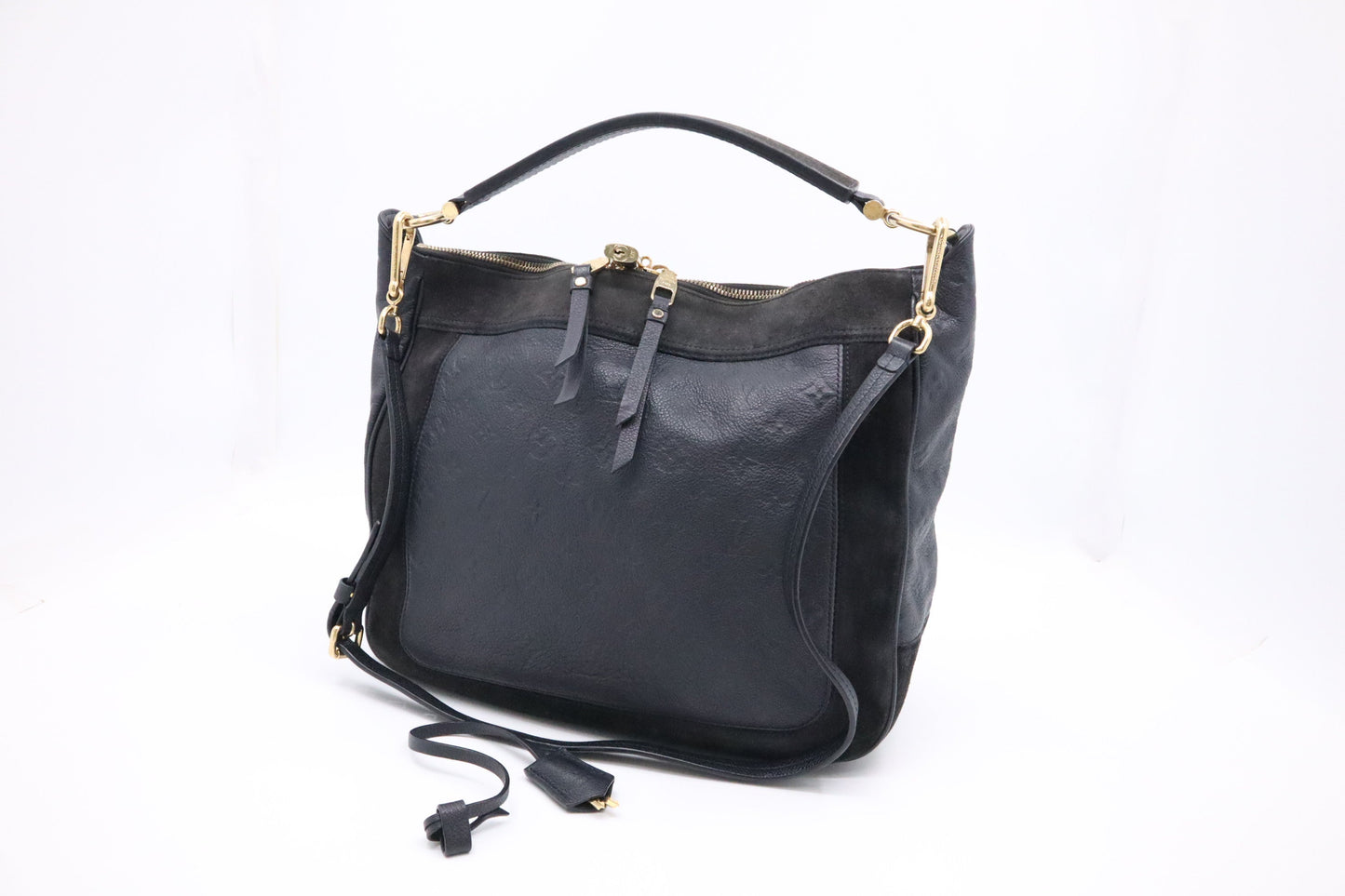 Louis Vuitton Audacie  in Navy Blue Empreinte Leather