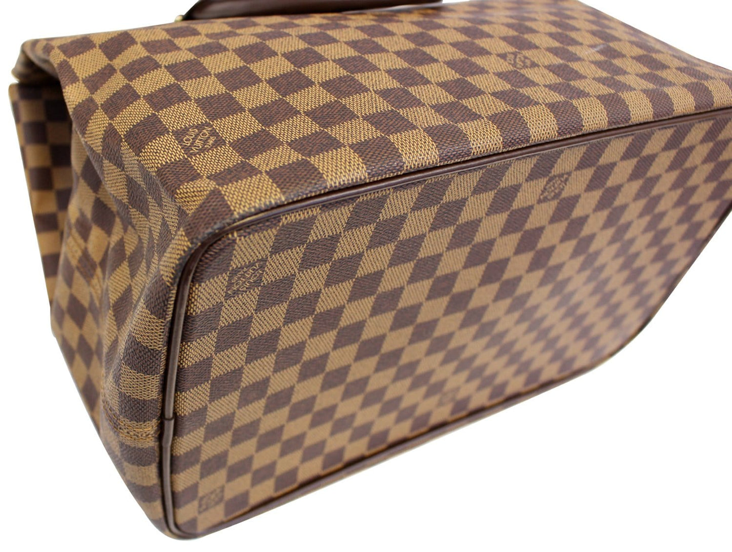 LOUIS VUITTON Damier Ebene Greenwich PM Travel Bag