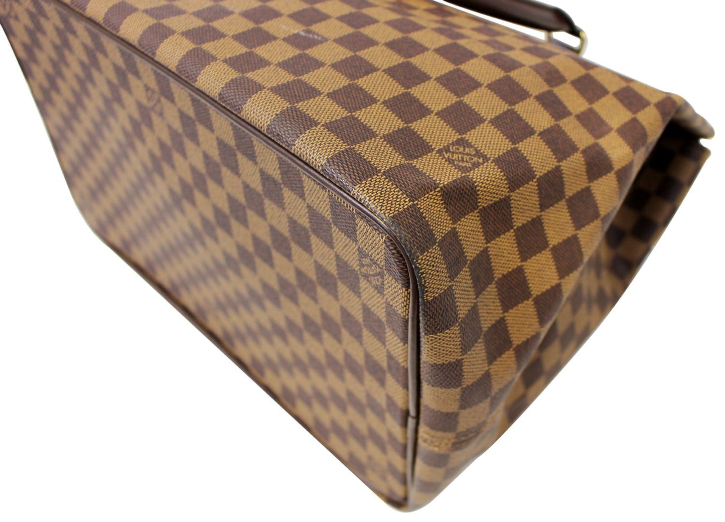 LOUIS VUITTON Damier Ebene Greenwich PM Travel Bag