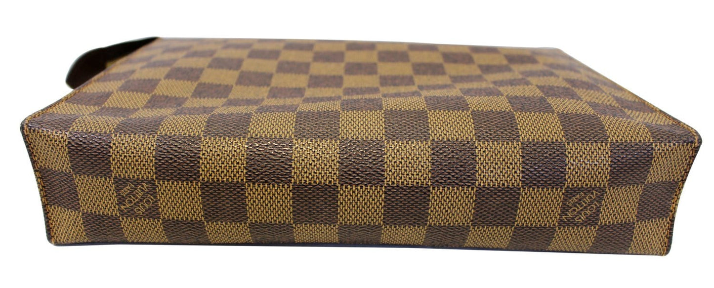 LOUIS VUITTON Damier Canvas Poche Toilette 26 Cosmetic Pouch
