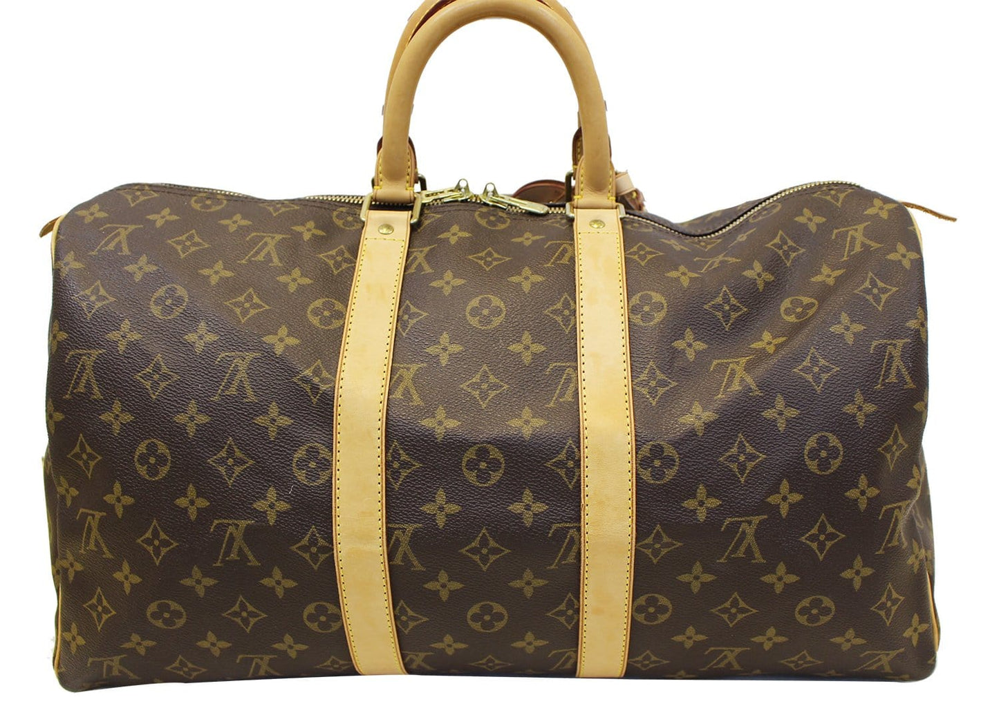 LOUIS VUITTON Keepall 45 Monogram Canvas Duffle Travel Bag