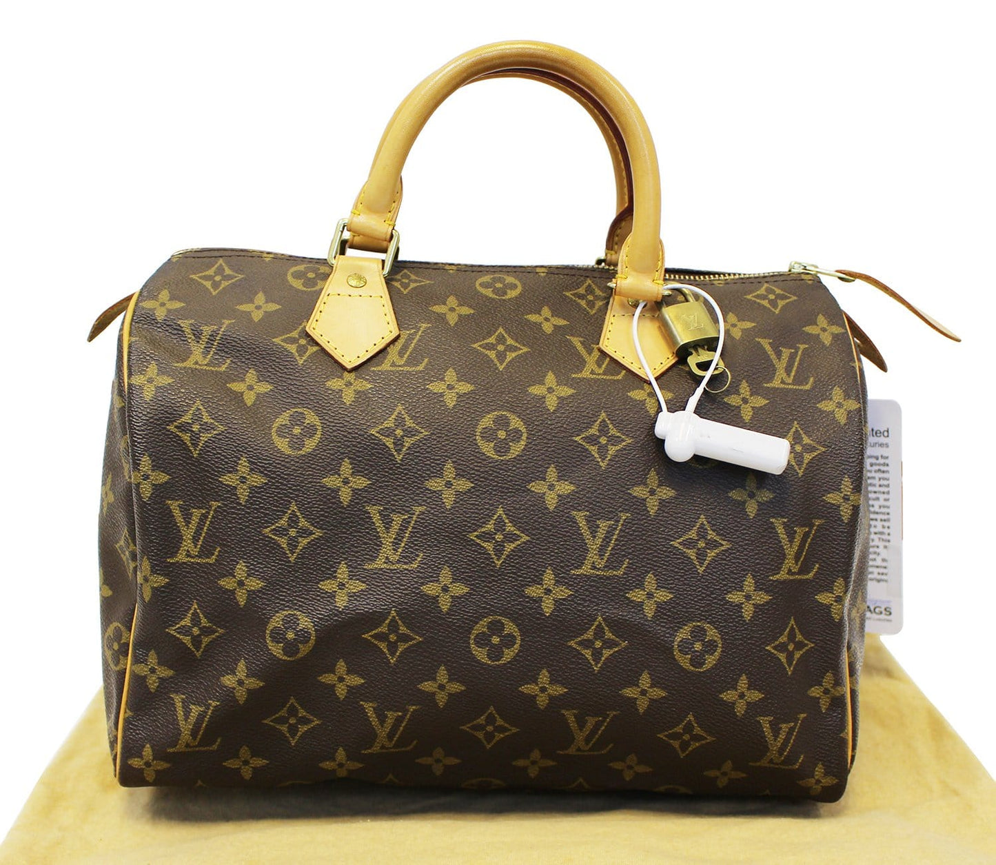 LOUIS VUITTON  Handbag Monogram Speedy 30 Satchel