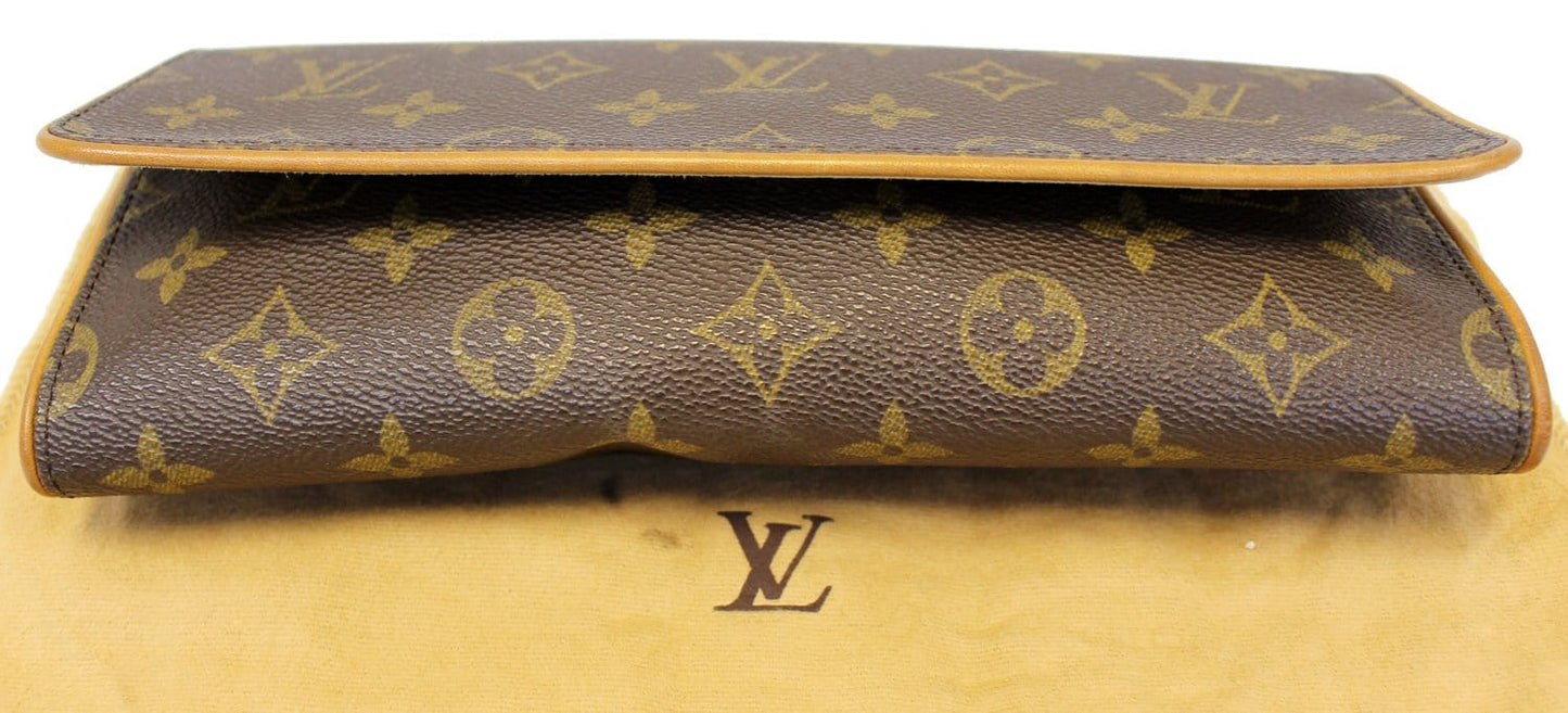 LOUIS VUITTON Monogram Canvas Pochette Twin GM Crossbody Bag