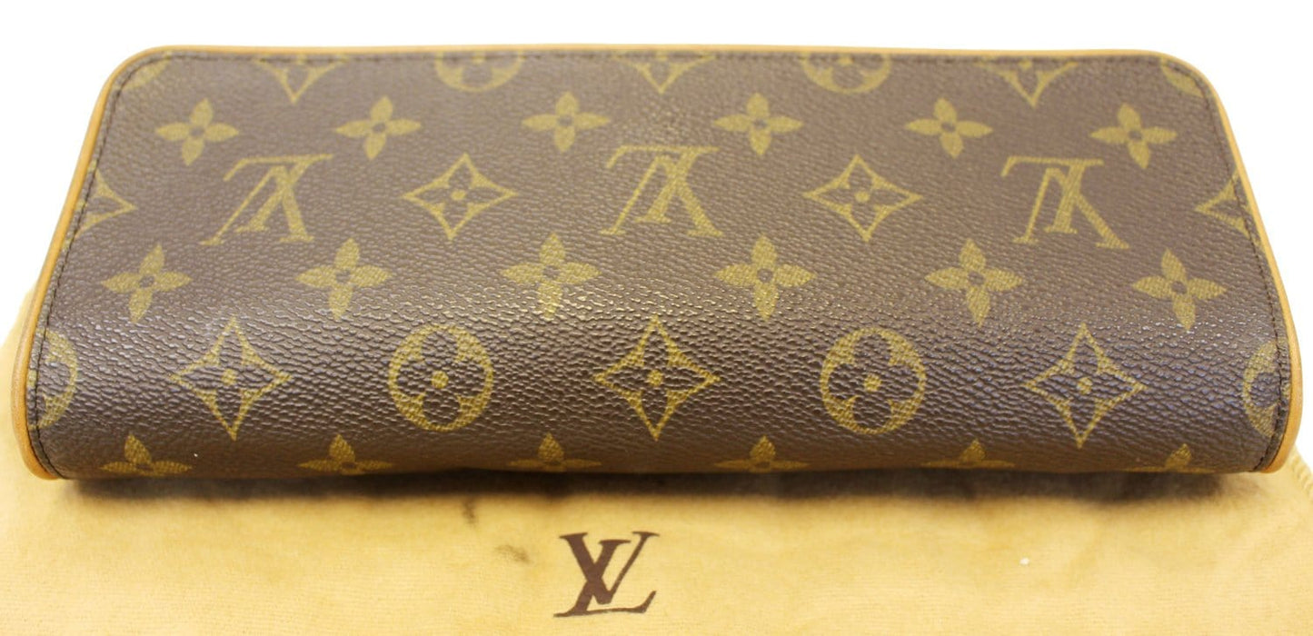 LOUIS VUITTON Monogram Canvas Pochette Twin GM Crossbody Bag