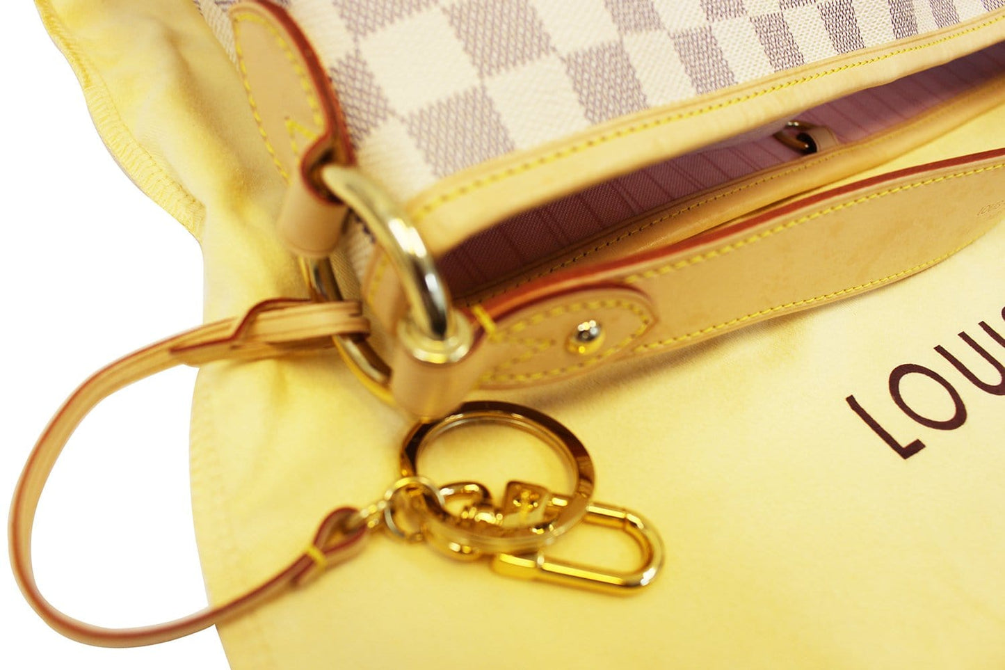 LOUIS VUITTON Shoulder Bag  Damier Azur Delightful PM NM