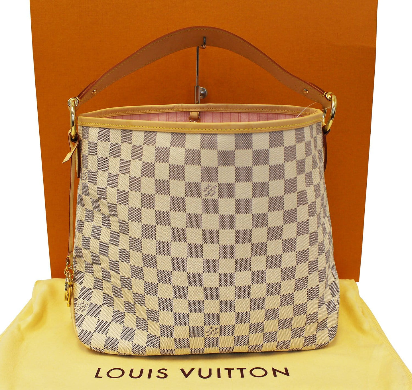 LOUIS VUITTON Shoulder Bag  Damier Azur Delightful PM NM