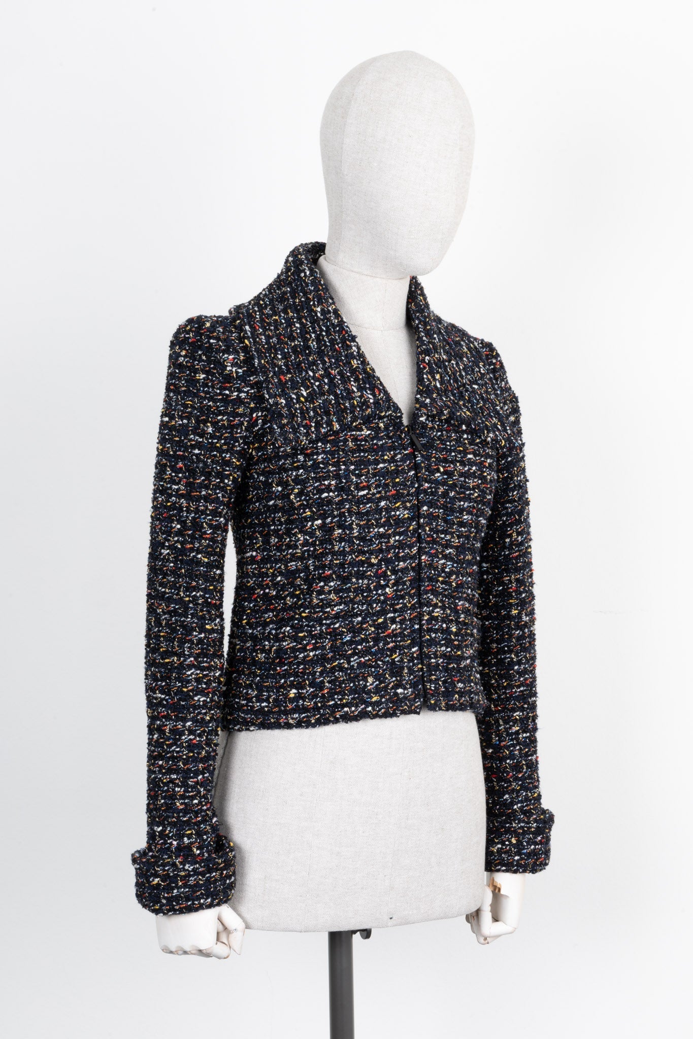 CHANEL Fantasy Tweed Blue