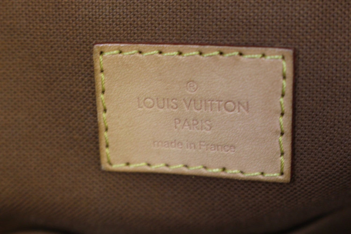 LOUIS VUITTON Monogram Tivoli GM Brown Tote Shoulder Bag