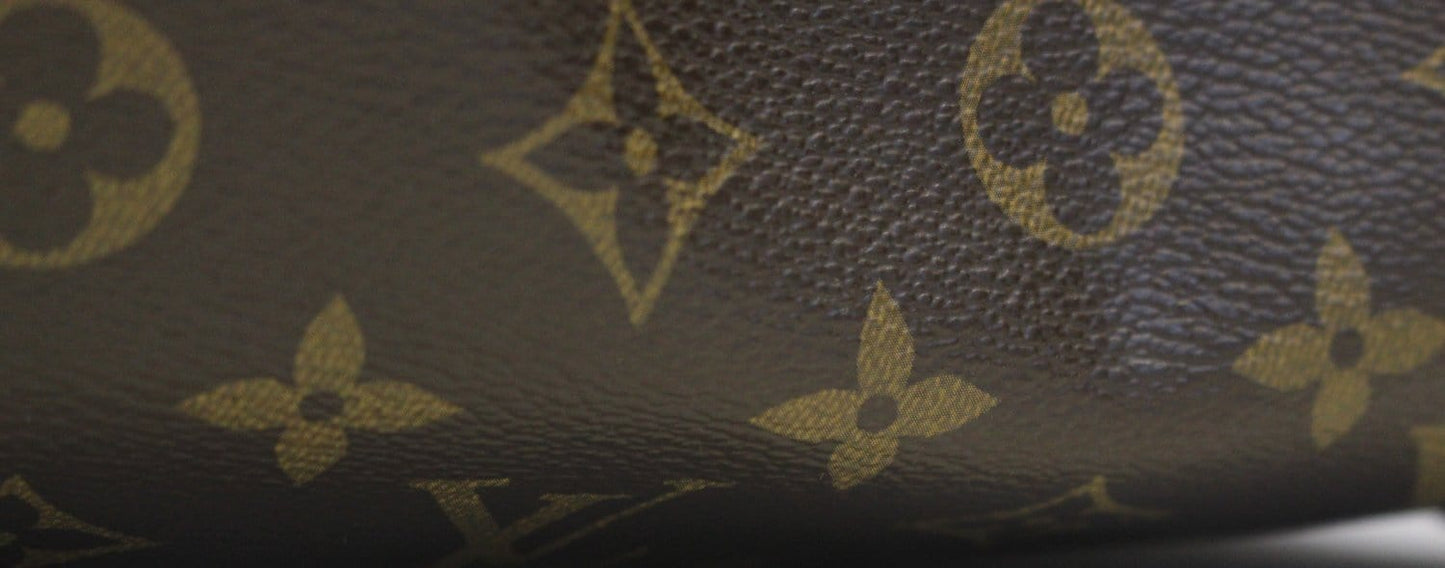LOUIS VUITTON Monogram Tivoli GM Brown Tote Shoulder Bag