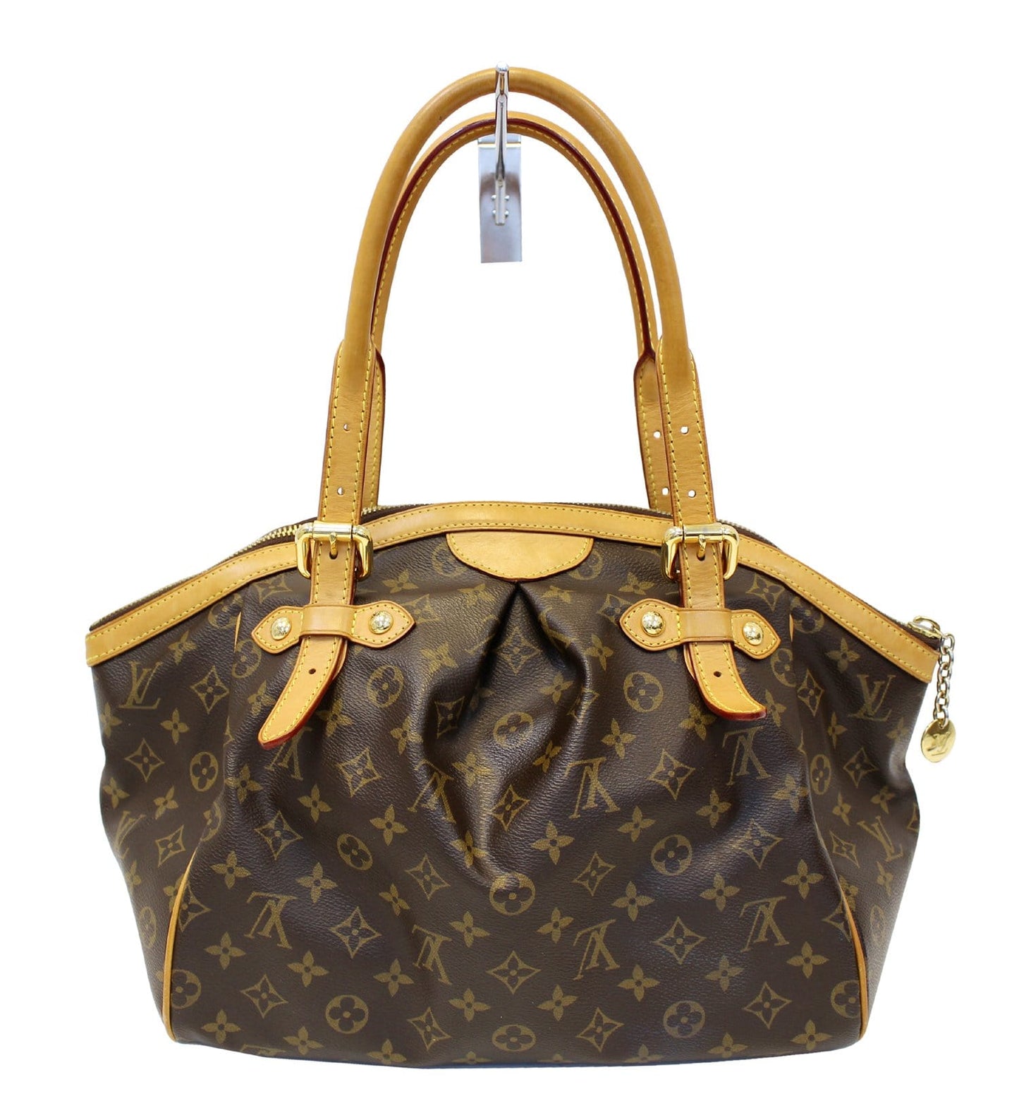LOUIS VUITTON Monogram Tivoli GM Brown Tote Shoulder Bag