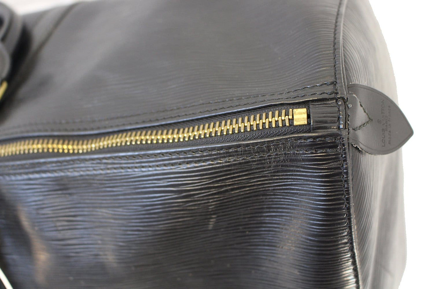 LOUIS VUITTON Epi Leather Keepall 55 Boston Bag