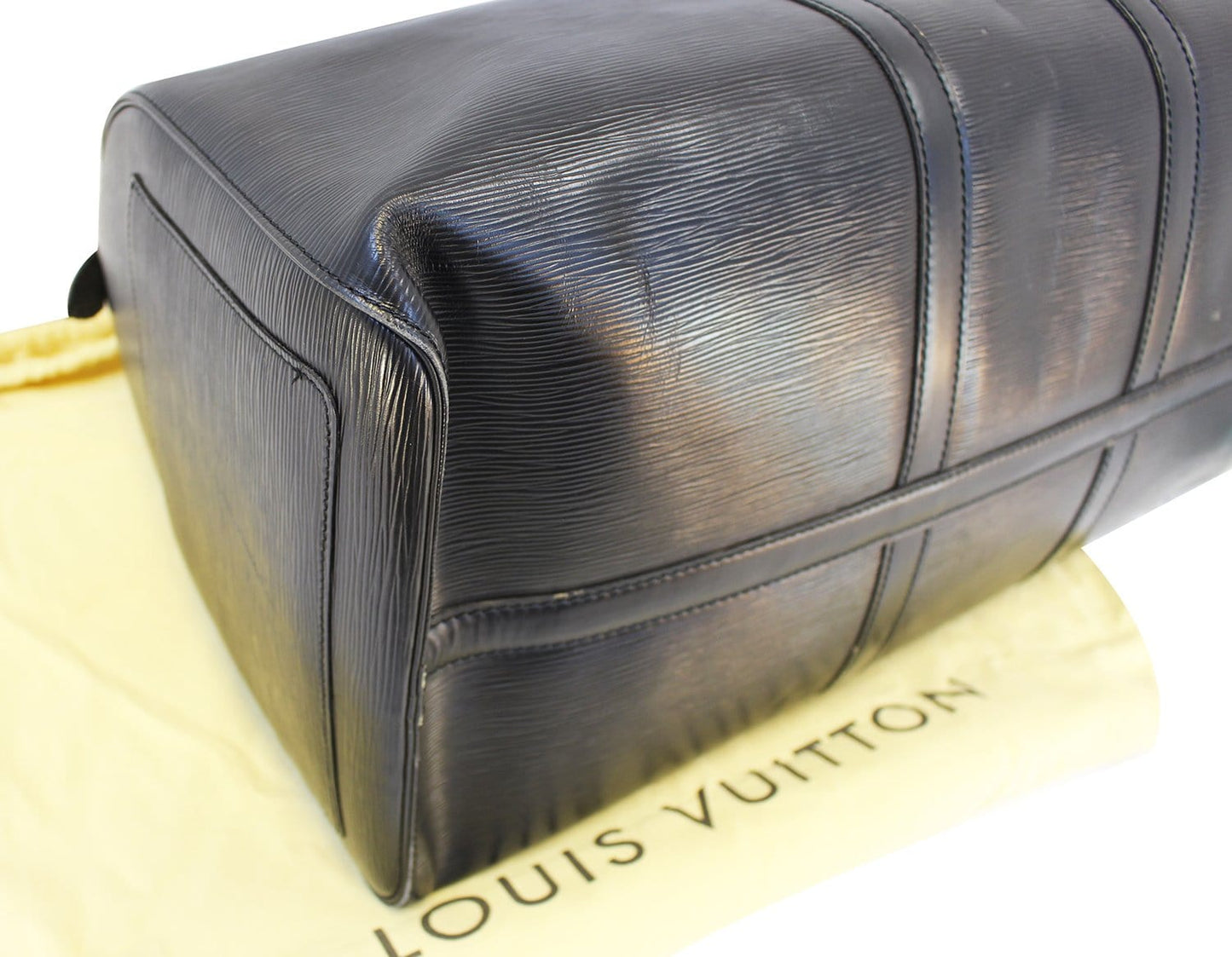 LOUIS VUITTON Epi Leather Keepall 55 Boston Bag