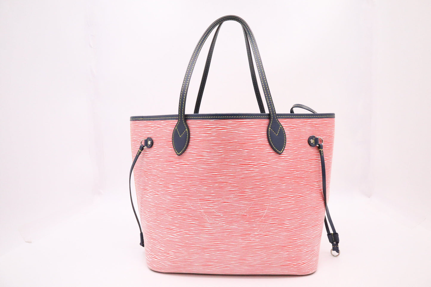 Louis Vuitton Neverfull MM in Denim Rouge Epi Leather