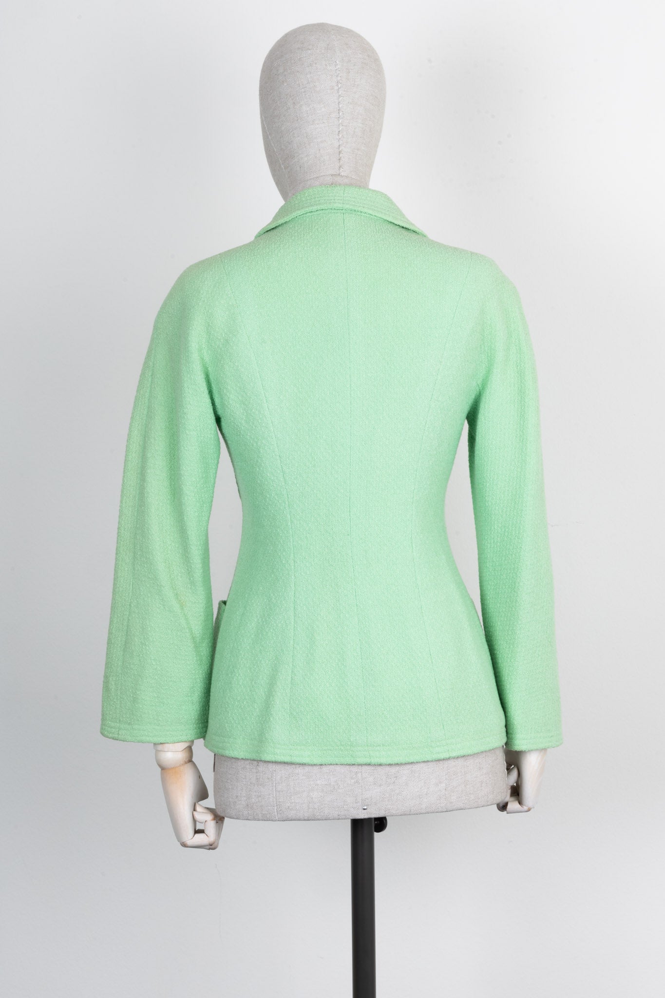 CHANEL Jacket Tweed Mint