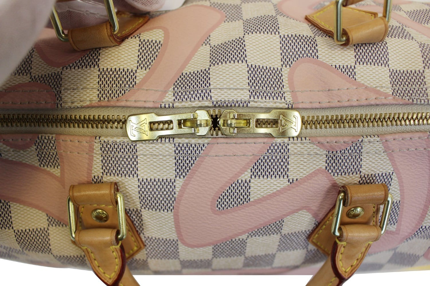 LOUIS VUITTON Damier Azur Tahitienne Speedy 30 Bandouliere Limited Edition