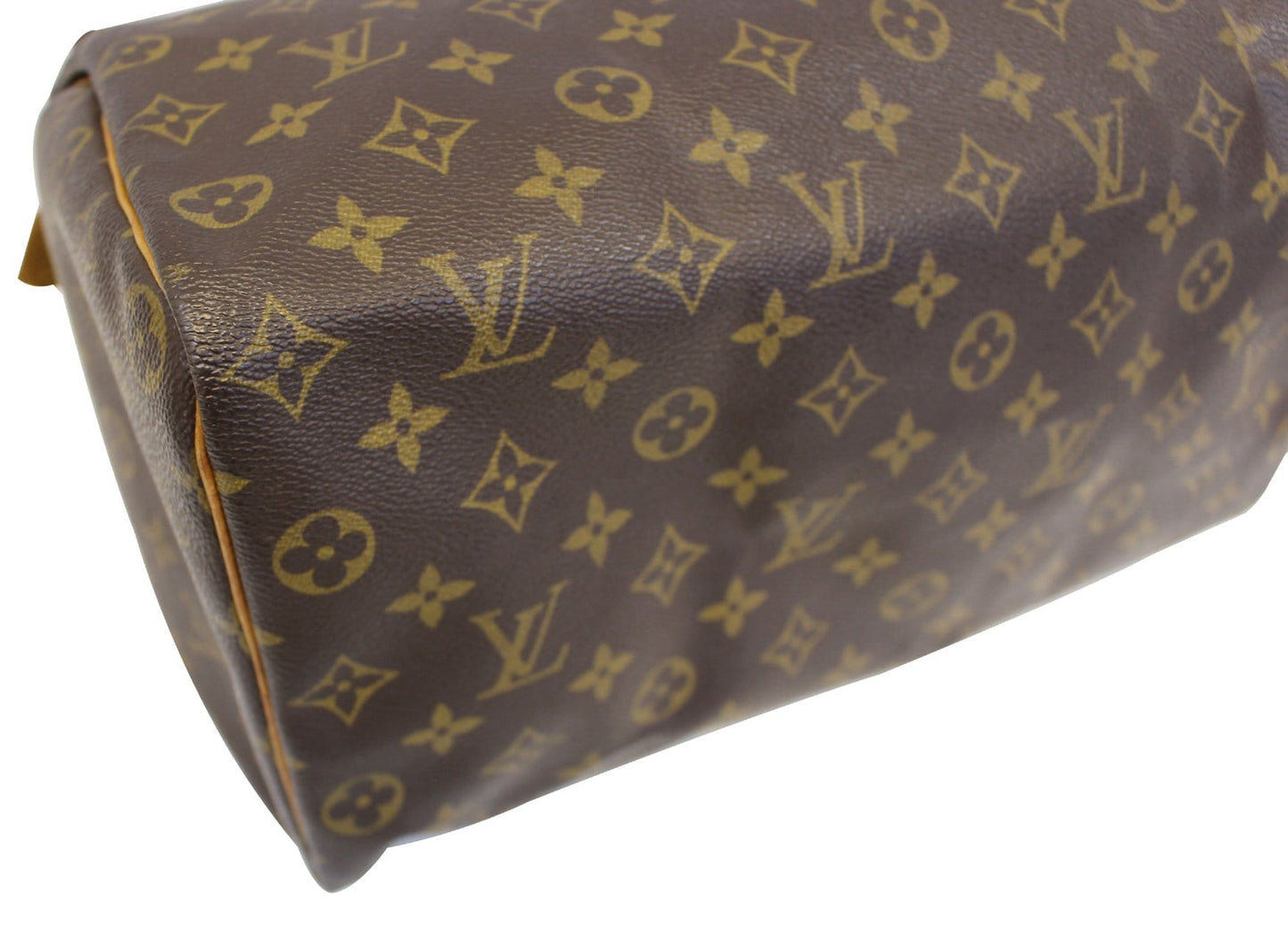 LOUIS VUITTON Monogram Canvas Speedy 35 Satchel  Bag