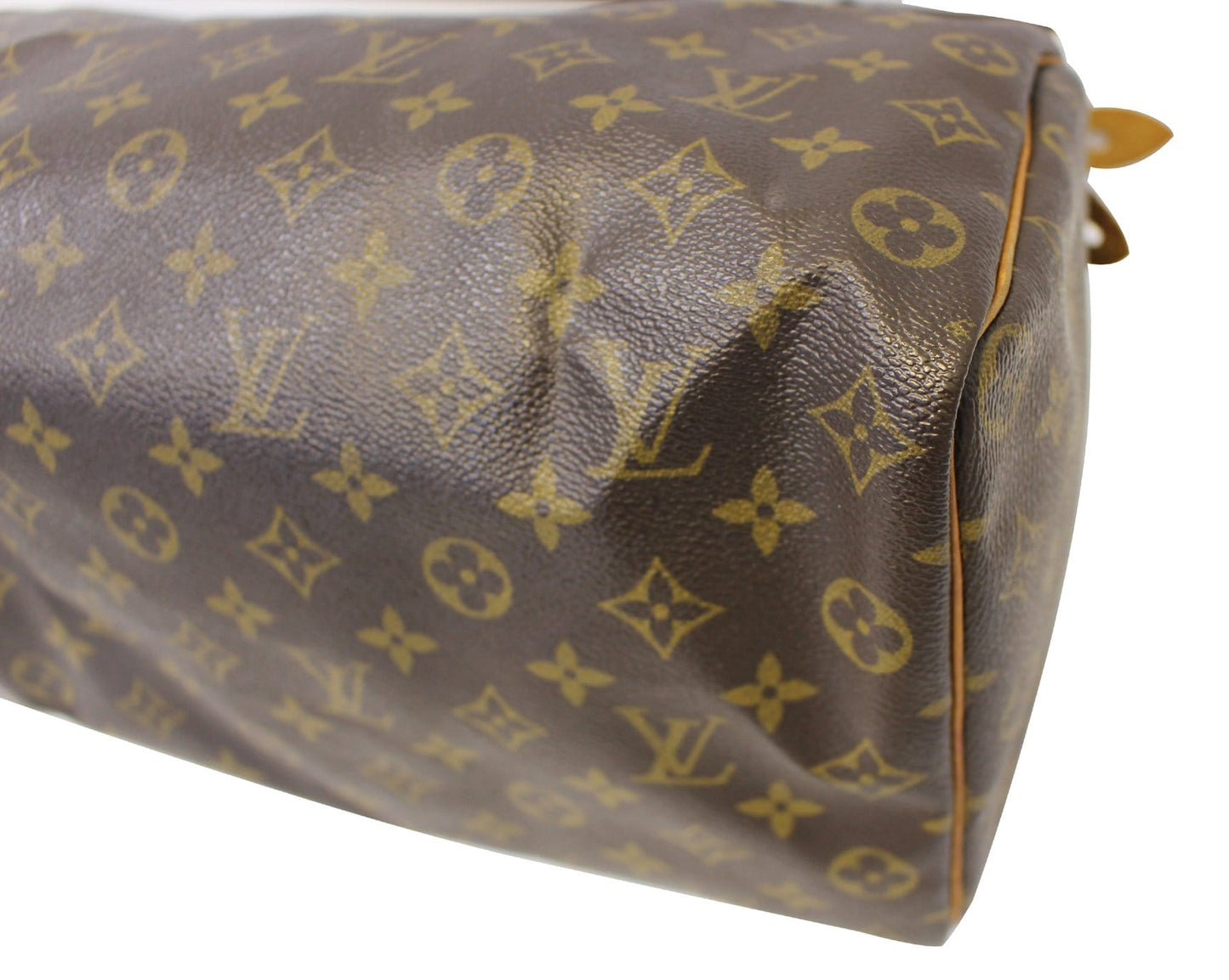 LOUIS VUITTON Monogram Canvas Speedy 35 Satchel  Bag