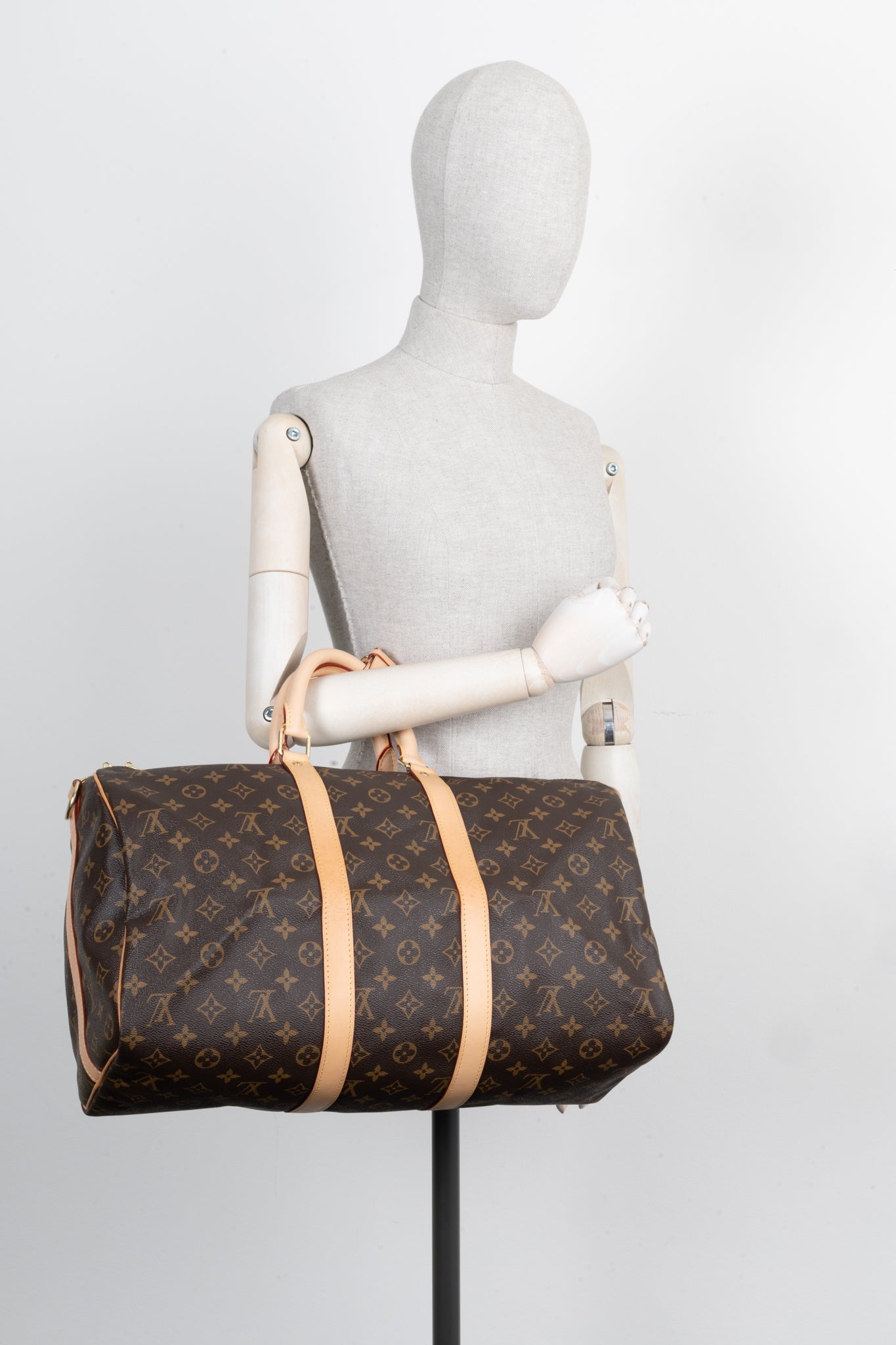 LOUIS VUITTON Keepall Bandoulière 45 MNG Canvas