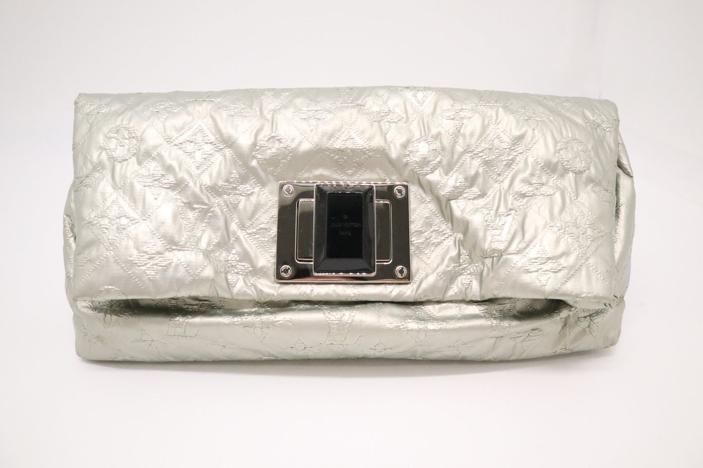 Louis Vuitton Altair Clutch in Champagne Gold Leather