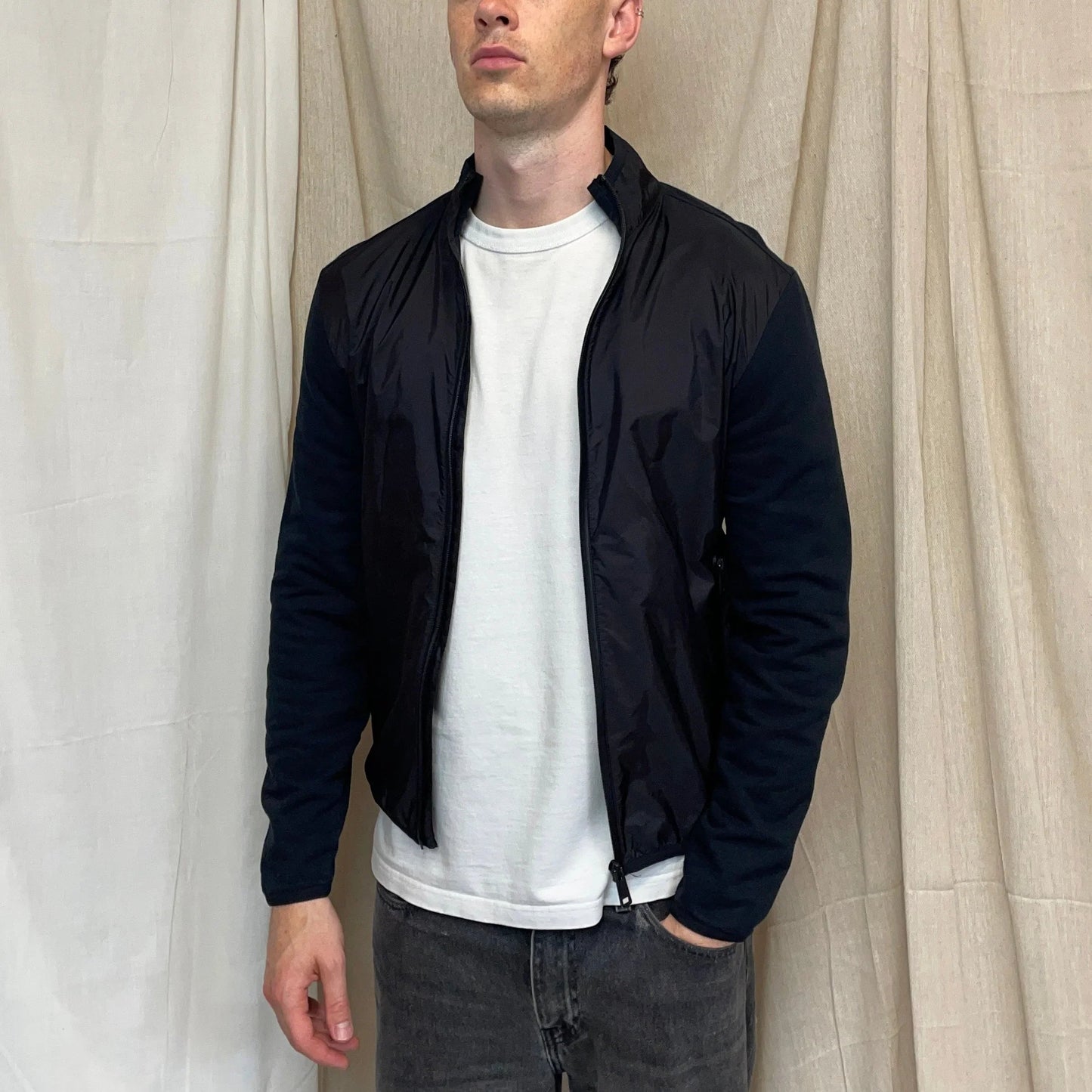 Prada Black 2019 Nylon Panelled Track Jacket