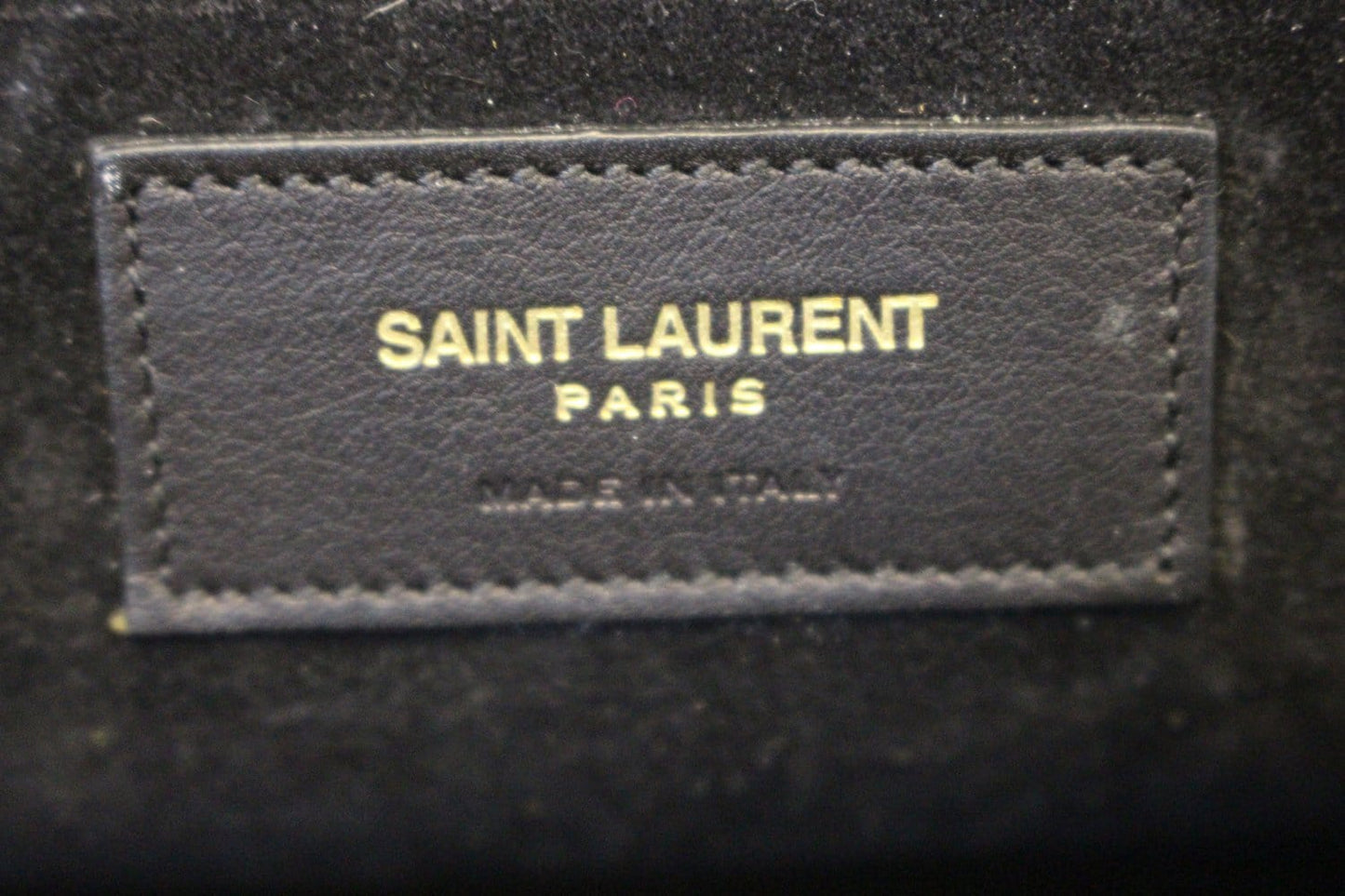 YVES SAINT LAURENT  Small Cabas Rive Gauche Satchel Bag