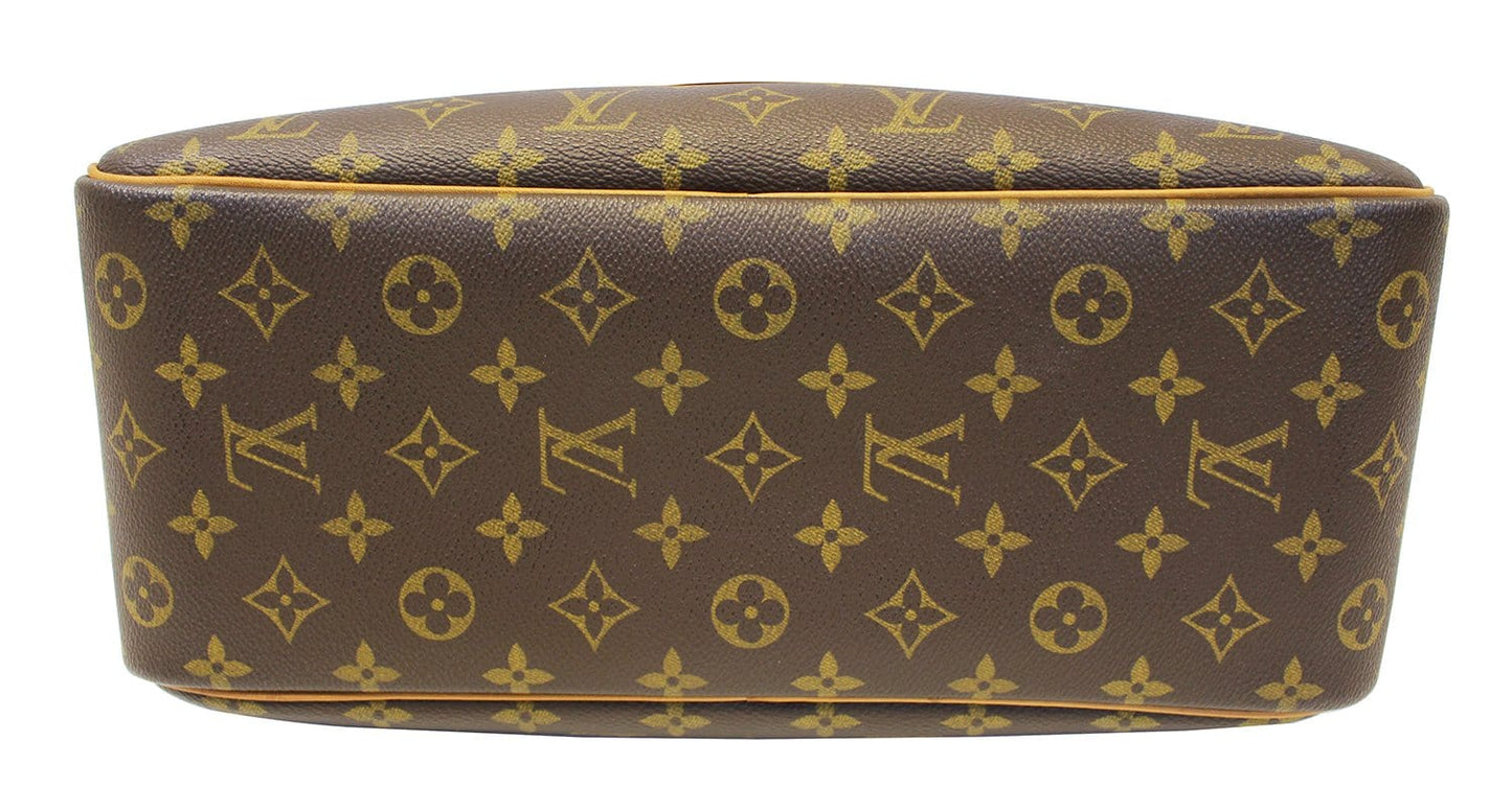 LOUIS VUITTON Monogram Deauville Boston Satchel Bag