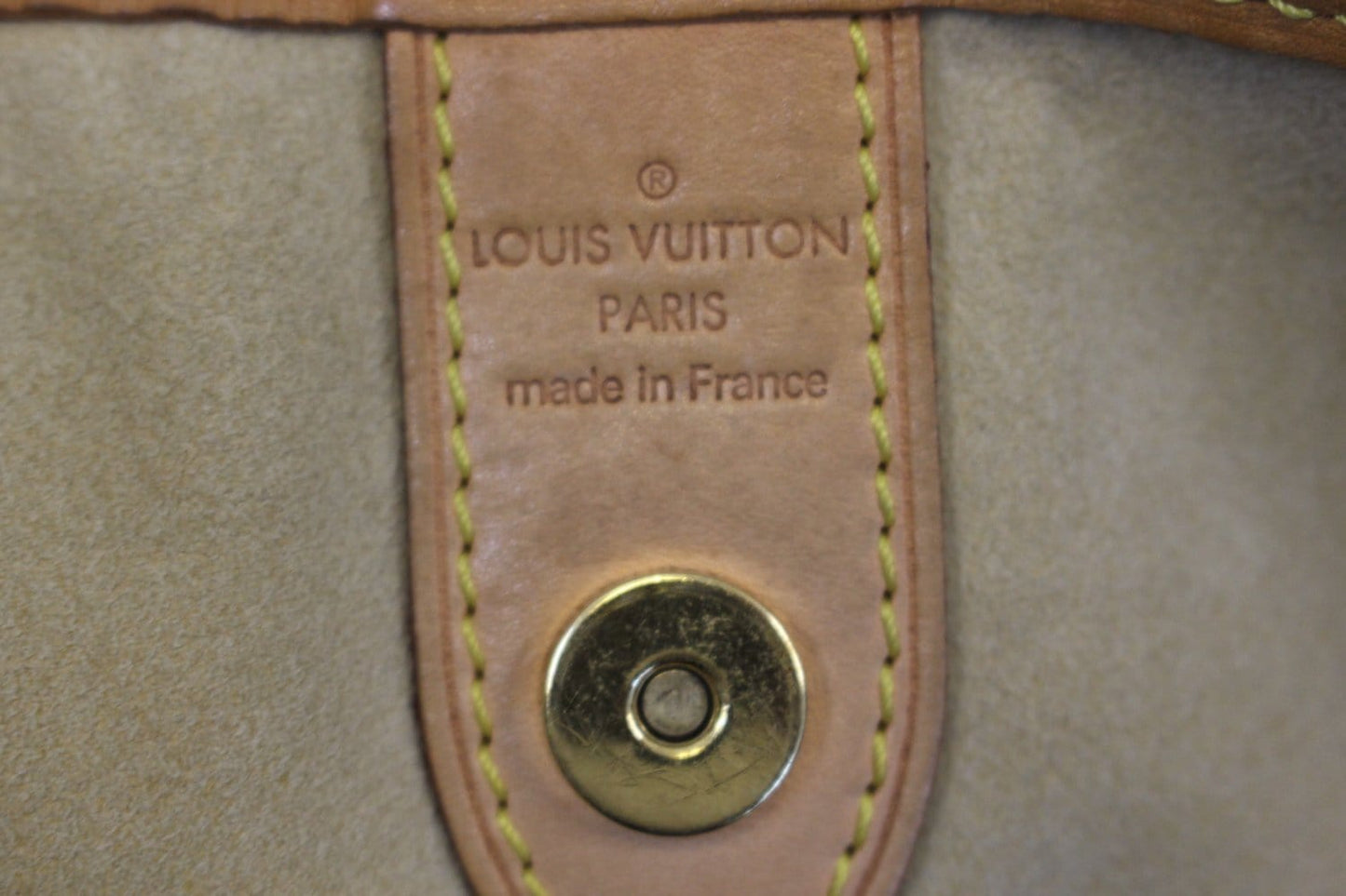 LOUIS VUITTON Monogram Galliera GM Shoulder Tote Handbag